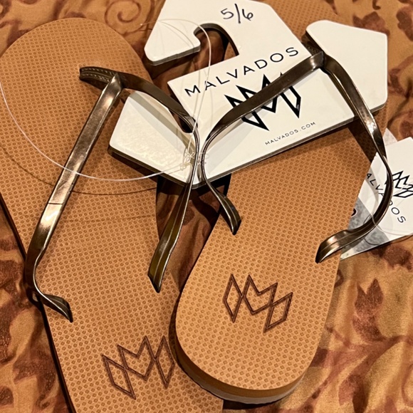 Flip Flop - Malvasia Size 5/6. Color brown and lux. NWT - Picture 11 of 17